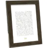 Deknudt Cadre étroit en bois de racine gris-brun 15x20