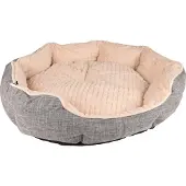 Flamingo Zupo Octogonal Dog Bed Gris 75 x 65 x 18 cm