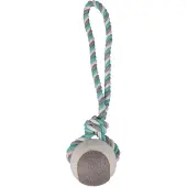 Flamingo Jchien Coton Jim Corde De Tirage Tennis Menthe/blanc/gris L Dia. 9,5cm/50cm
