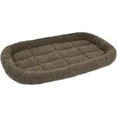Flamingo Flamant Sherpa - Rectangle - Marron - 100,5 x 63 x 8 cm