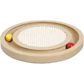 Flamingo Jouet griffoir pour chats Infinity 29x29x2,5 cm Naturel