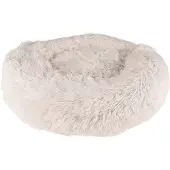 Flamingo Lit pour chien , rond, blanc crème, dimensions : 50 cm