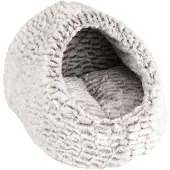 Flamingo Snoozzy Cat Bed Gris 40 x 40 cm