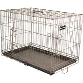 Flamingo Coffre de transport Ebo 92 x 56 x 64 cm brun-métallique 517582