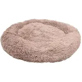 Flamingo Lit pour chien , modèle Krems, rond, marron clair, dimensions : 70 cm
