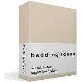 Beddinghouse Drap-housse Beddinghouse Topper Natural (Percal)-160 x 200 cm