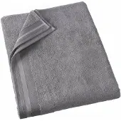 De Witte Lietaer Serviette de Bain De Witte Lietaer Contessa Steel Grey (100 x 150 cm)