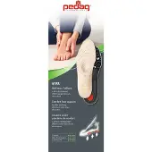 Pedag International Semelles Viva en cuir homme avec arche de renfort
