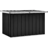 vidaXL Coffre de jardin anthracite 109x67x65 cm