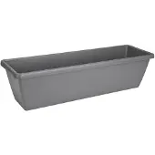 Elho Jardinière Rectangulaire Barcelona Xl - 80 Cm - Anthracite -