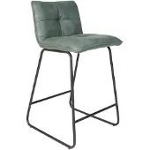 Dimehouse Tabouret De Bar Industriel Vert Jelle