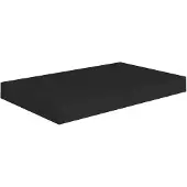 vidaXL Étagère murale flottante noir 40x23x3,8 cm MDF