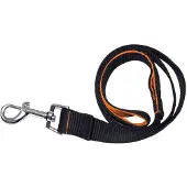 Kurgo Auto Zip laisse et ceinture de maintien noir / orange