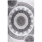 vidaXL Tapis lavable antidérapant 160x230 cm multicolore