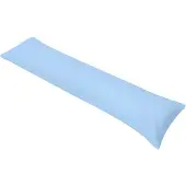 vidaXL Oreiller de corps 40 x 145 cm Bleu