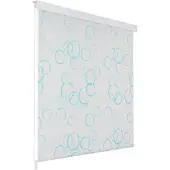 vidaXL Store roulant de douche 80x240 cm Bulle
