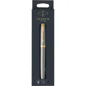 Parker Roller IM Brushed Metal BL F Noir (1x)