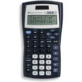 Texas Instruments TI-30X IIS - Calculatrice scientifique - 10 chiffres + 2 exposants - pile, panneau solaire