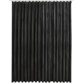 vidaXL Rideau occultant avec crochets Velours Anthracite 290x245 cm