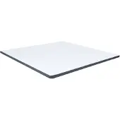 vidaXL Surmatelas pour boxspring 200 x 200 x 5 cm moyennement souple