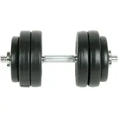 vidaXL Ensemble d'haltères 15 kg