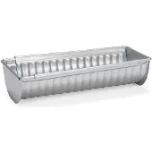 Patisse verstellbare Wirbelsäulenform 25–35 cm, silberner Stahl