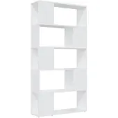 vidaXL Bibliothèque/Séparateur de pièce Blanc 80x24x155 cm