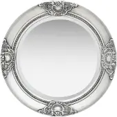 vidaXL Miroir mural style baroque 50 cm Argenté