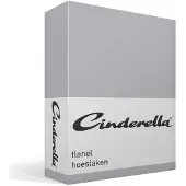 Cinderella Drap Housse Cinderella Light Grey (Flanel)-140 x 200/210 cm