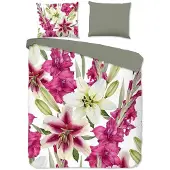 Good Morning Housse de couette FLEURIE 240x200/220 cm Multicolore