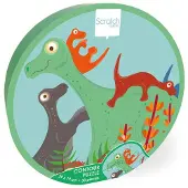Scratch Puzzle à contours - Dino