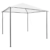 vidaXL Pavillon 3x3x2,9 m Blanc 180 g/m