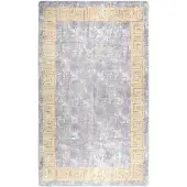 vidaXL Tapis lavable antidérapant 120x180 cm gris