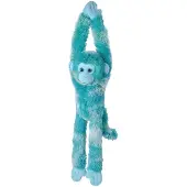 Wild republic - Peluche - Hanging Monkey - Singe Vibes Bleu
