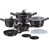 Berlinger Haus Ensemble de Casseroles BH-6886 Carbon Pro Mtallique Graphite