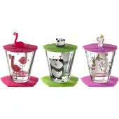 Leonardo Set de Verres pour Enfants Leonardo Flamingo Unicorne Panda (9-pièces)