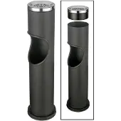 Huismerk Poubelle cendrier Noir 46,5 cm