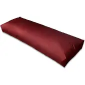 vidaXL Coussin rembourré de dossier Bordeaux 120 x 40 x 10 cm