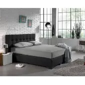 Dreamhouse Drap-housse Jersey Stretch - 100% Coton - 190/200x200/220 - Gris