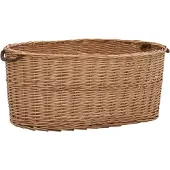 vidaXL Panier à bois de chauffage poignées de transport 78x54x34 cm