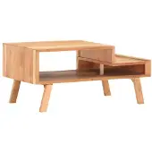 vidaXL Table basse 100 x 50 x 45 cm acacia massif