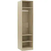 vidaXL Garde-robe Chêne sonoma 50x50x200 cm Bois d'ingénierie