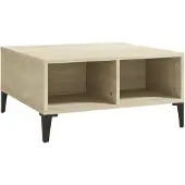 vidaXL Table basse en chêne Sonoma 60x60x30 cm Bois composite