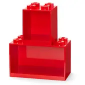 LEGO Étagère Lego Iconic Rouge (2 Pièces)