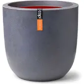 Capi Jardinière Urban Smooth 35x34 cm Gris foncé