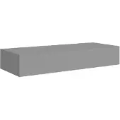 vidaXL Étagère à tiroir murale Gris 60x23,5x10 cm MDF