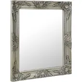 vidaXL Miroir mural style baroque 50x60 cm Argenté