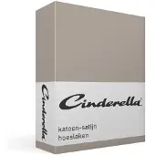 Cinderella Drap-Housse Cinderella Taupe (Satin)-180 x 210 cm