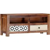 vidaXL Meuble TV 90x30x40 cm Bois solide247734