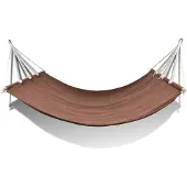 vidaXL Hamac avec barre 210x150 cm Marron
